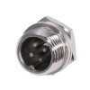 KLS15-225-M12-4m1 Вилка мікрофонна на панель, 4 контакти, d=12мм KLS15-225-M12-4m1 Вилка мікрофонна на панель, 4 контакти, d=12мм